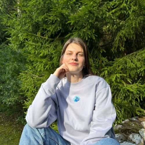 RUDZUPUĶE - džemperis lavandas krāsā