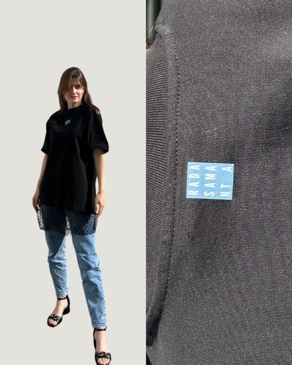 RUDZUPUĶE - elegants krekls ar tilla apakšmalu