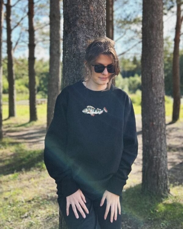 ASARIS - unisex melns džemperis