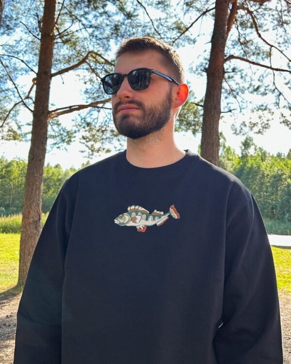 ASARIS - unisex melns džemperis