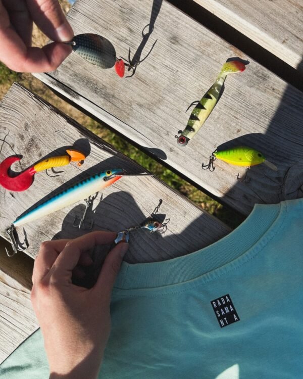 ASARIS - unisex tirkīzzils t-krekls