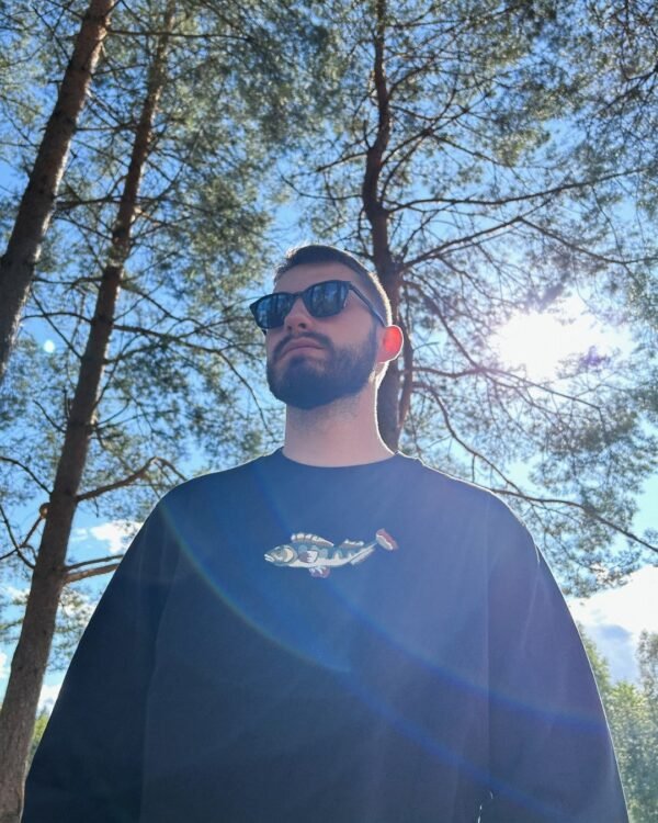 ASARIS - unisex melns džemperis