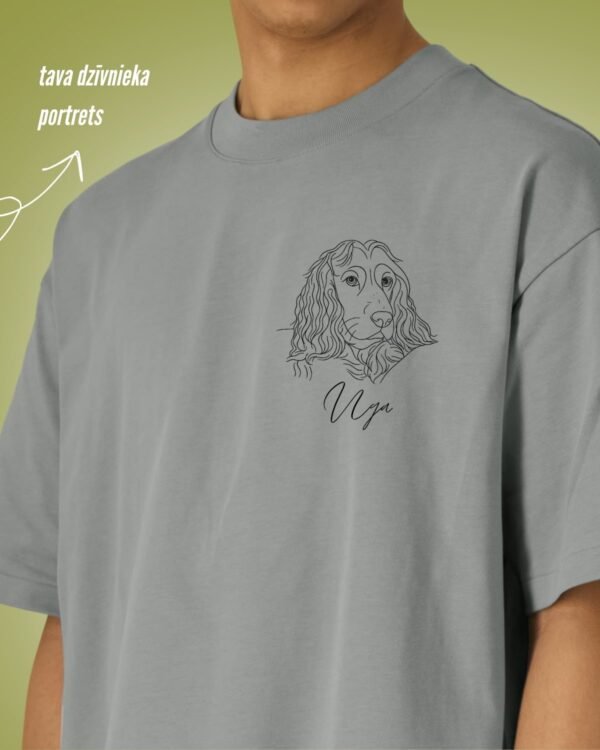 4-min Personalizēts t-krekls ar tava dzīvnieka kontūrizšuvumu