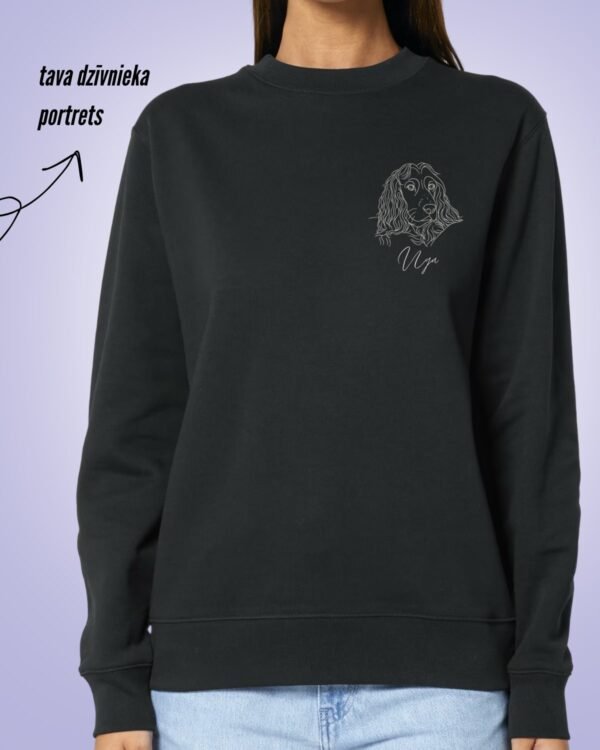 7-min Personalizēts džemperis ar tava dzīvnieka kontūrizšuvumu